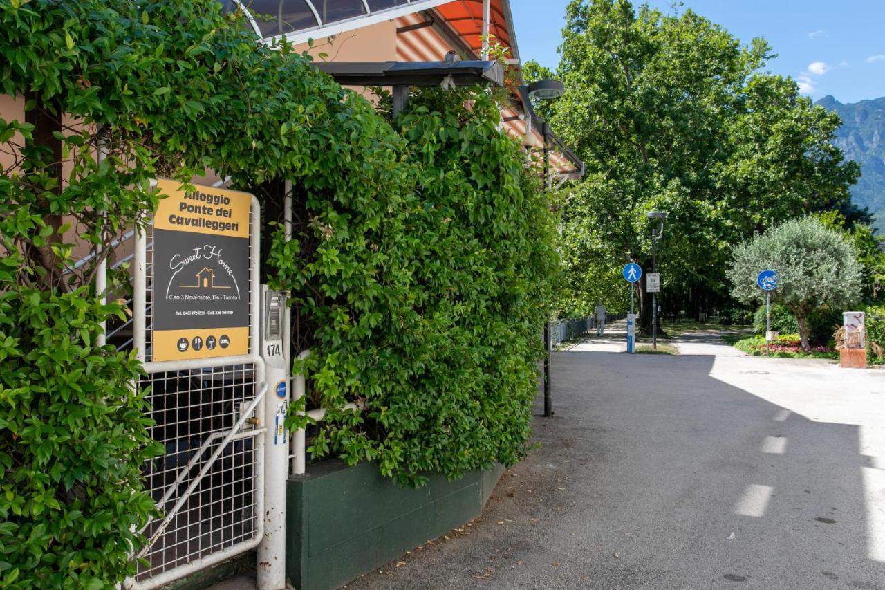 Appartamento Al Ponte Adiacente Al Parco, Vicino All'Ospedale E Centro Trento Luaran gambar